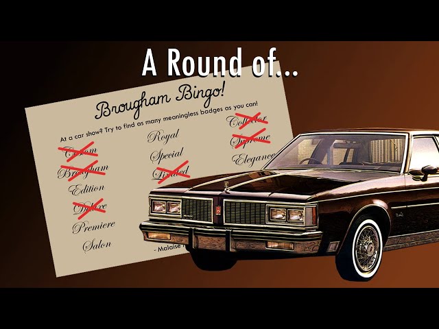 A Round of Brougham Bingo! (and other Classic Cars at a Car Show)