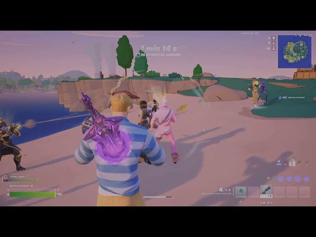 Fortnite Je commence à troll quelqu'un.