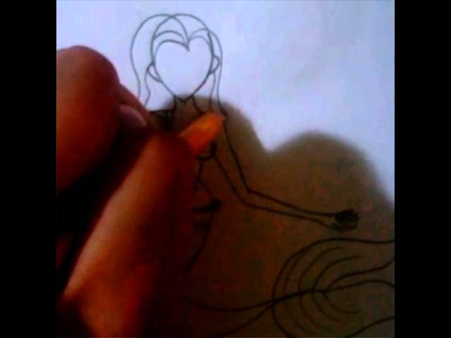 How tow draw a beautiful mermaid|Dessiner une sire