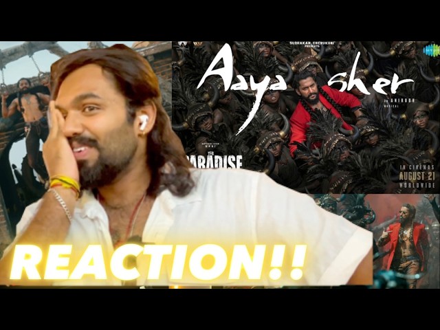 Aaya Sher (from "Paradise"), PEAKEDDDD!!!! ( REACTION!! )