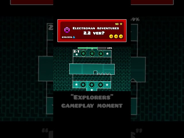 What if "Electroman" was 2.2? | Geometry dash 2.2
