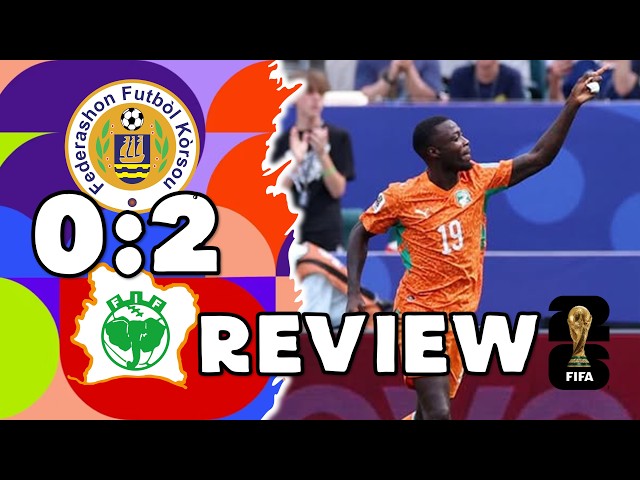 2026 World Cup Curaçao vs Ivory Coast 0-2 Review