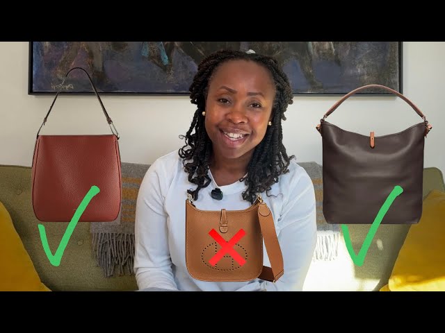 Le Tanneur MADELEINE HOBO Bag vs GUIBERT Paris PRETTY GROOMING Bag 