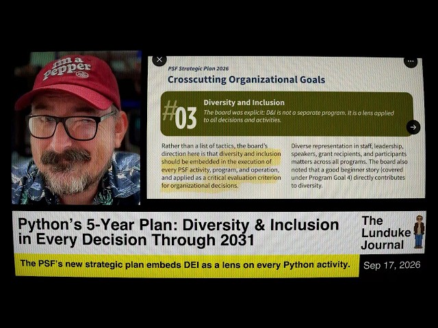 Python's 5-Year Plan: Diversity & Inclusion in Every Decision Through 2031