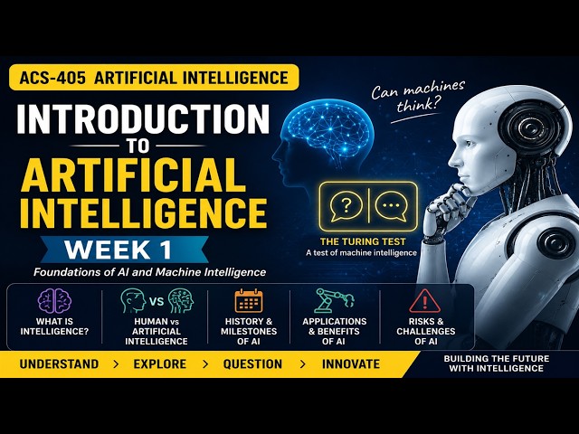 What Is AI? | AI fundamentals, machine learning, neural networks, and responsible AI | AI Lecture 1