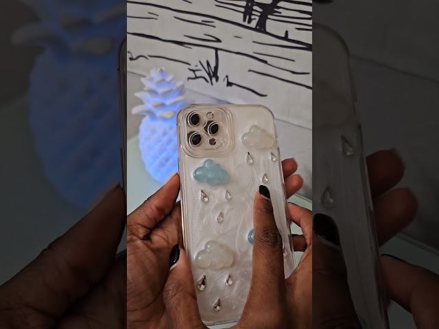 New Aesthetic Case On My iPhone 12 Pro Max Case 🌧💙