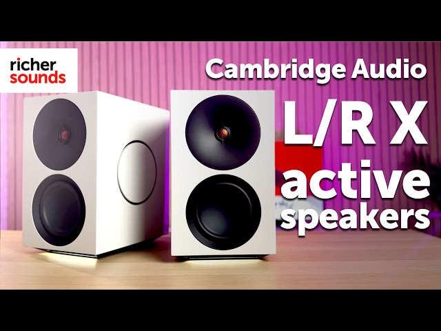 Cambridge Audio L/R X Active Speaker System | Richer Sounds