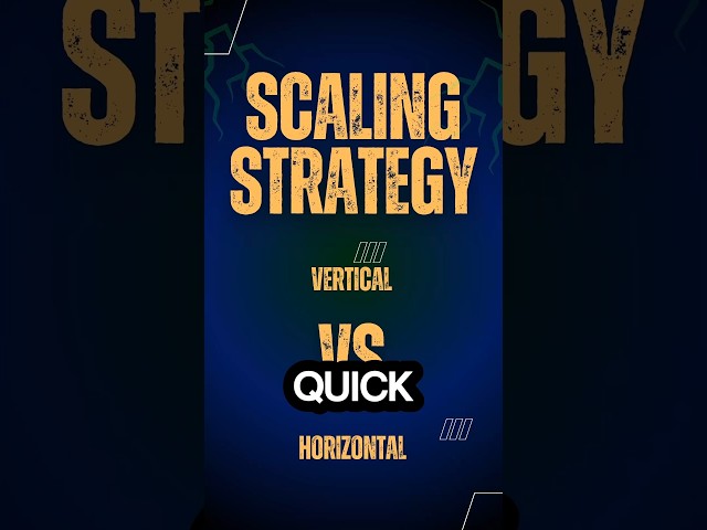 Scaling Wrong Costs You Thousands #softwarearchitect #programming #tech