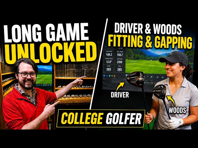 The Ultimate Top-of-the-Bag Makeover with PERFECT Gapping for this College Golfer // Follower Fit