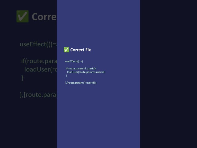 Follow for daily React native fixes 💙 #reactnative #coding #mobileappdevelopment #android #ios