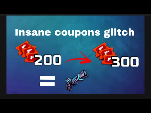 Insane coupons glitch (pg3d)