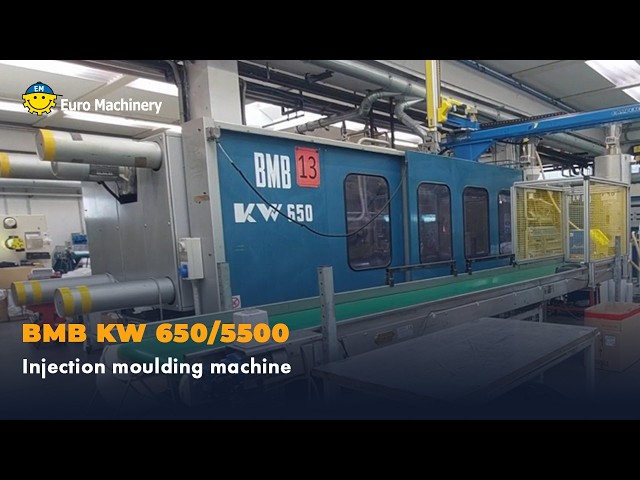 BMB KW 650-5500 | Large-Scale Plastic Injection Moulding Machine