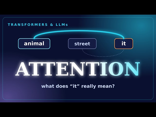 How AI Knows What “It” Means — The Attention Mechanism Explained