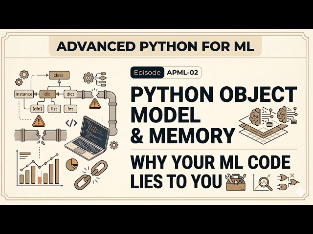 APML 02 | Why Your ML Code Lies to You |  Python Object Model & Memory - Advance Python for ML