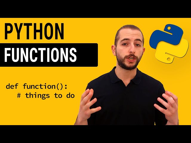 How To Use Functions in Python With Mini Project