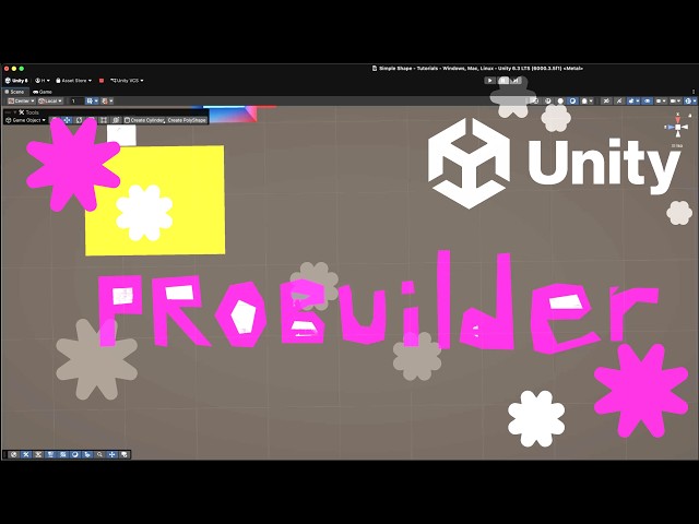 ProBuilder in Unity Introduction Tutorial 2026