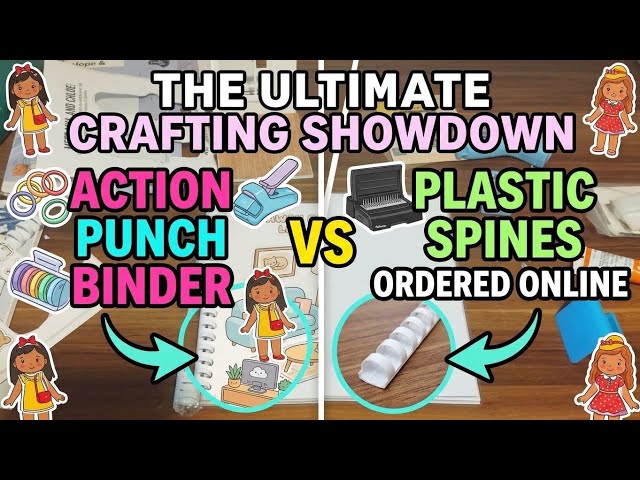 The Ultimate Crafting Showdown Action Punch Binder Vs Plastic Spines Ordered online