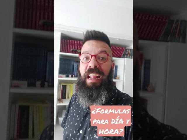 Q&R 4 - ¿Fórmulas para DÍA y HORA actual?
