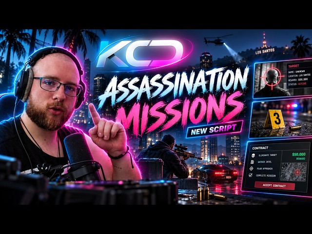 FiveM Hitman Script with Hardcore Missions! | KCD