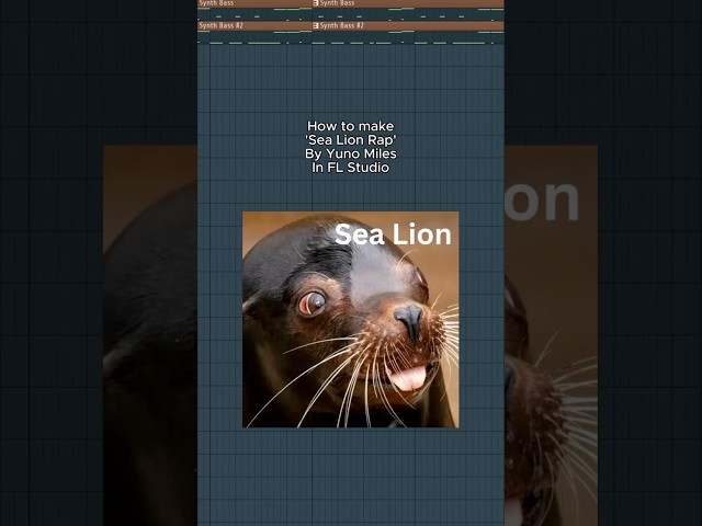 How to make 'Sea Lion Rap' By Yuno Miles In FL Studio #flstudio #yunomiles