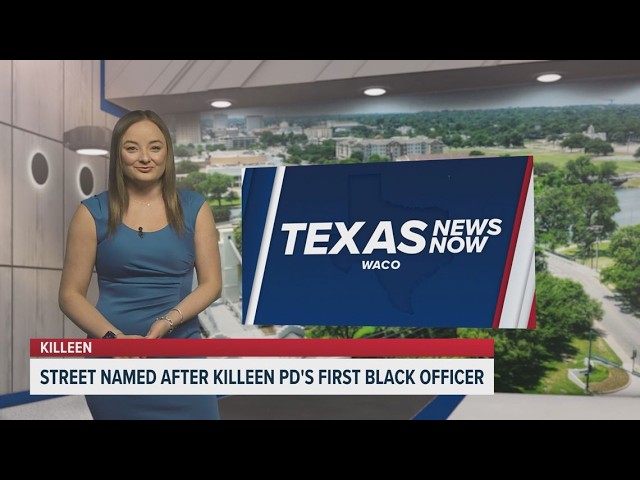 Street named after Killeen's first black officer | Texas News Now
