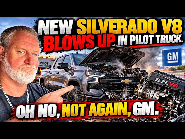 New Silverado 5.7L V8 Pilot Truck Engine Blew Already? Oh No Not Again GM
