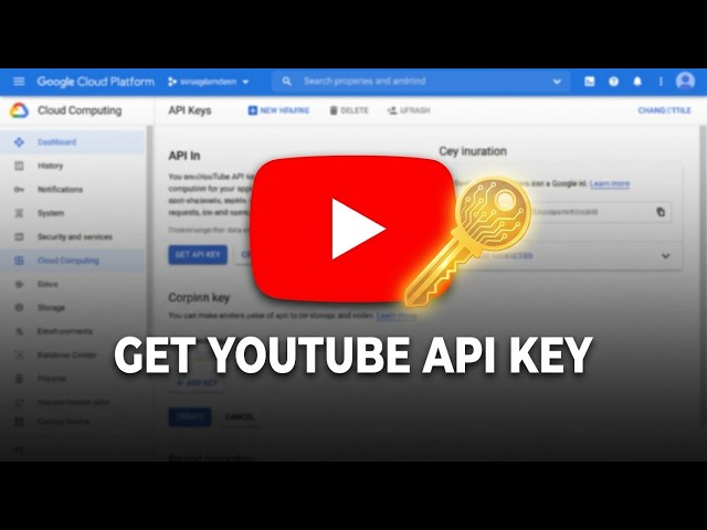 How to Get a YouTube API Key in 2026 (Complete Beginner Guide) | Enable YouTube Data API v3