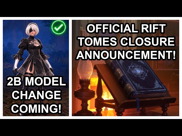 DEAD BY DAYLIGHT NEWS! NIER AUTOMATA 2B MODEL CHANGING! RIFT TOMES CLOSURE OFFICIAL ANNOUNCEMENT!