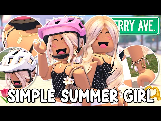 Cute AESTHETIC OUTDOOR GIRL OUTFIT Tutorial For Berry Avenue!