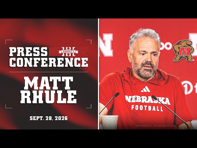 Matt Rhule Previews Maryland | Nebraska Football Press Conference