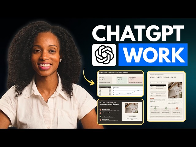 Master ChatGPT Work Full Tutorial: Everything You Need To Try