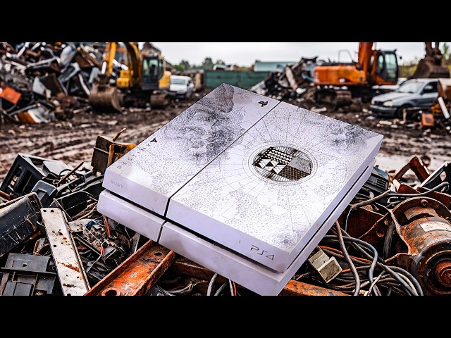 They Found This PS4 in a Scrapyard - Can it be Fixed?