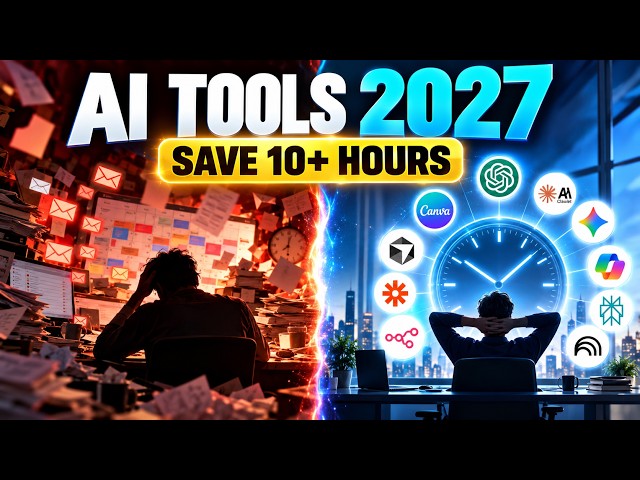 Top 10 AI Tools of 2027 That Will Save You 10+ Hours Every Week #fyp