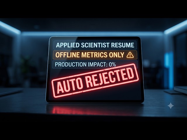 The FAANG Applied Scientist Resume: What Actually Clears the Screen