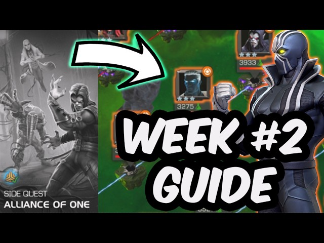 Alliance Of One Week 2 Full Walkthrough + Guide /w Best Free Counters - Marvel Contest of Champions