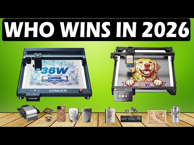 Top 5 Best Laser Engravers 2026 - Powerful, Precise & Professional