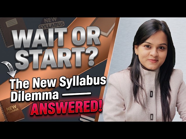 Start CMA Now vs Wait for New Syllabus | What You Need to Know !