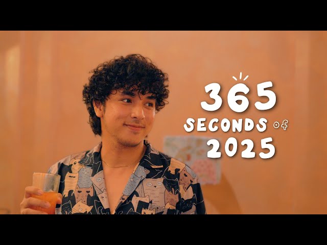 I Documented One Second Every Day for 365 Days | 2025 Silent Vlog