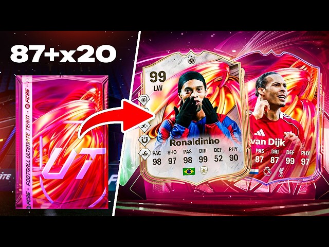 THIS IS WHAT I GOT IN 87+ x20 PACKS🚀  & 91+ x5 FUTTIES PACKS! #eafc26