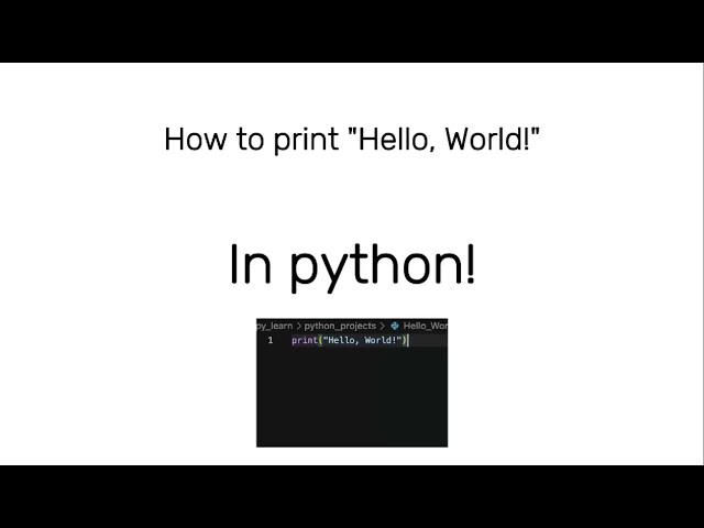 Your first python project XD #pythonprogramming #beginners