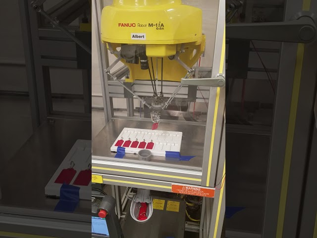 FANUC M-1iA - Key Chain Dispensing Robot