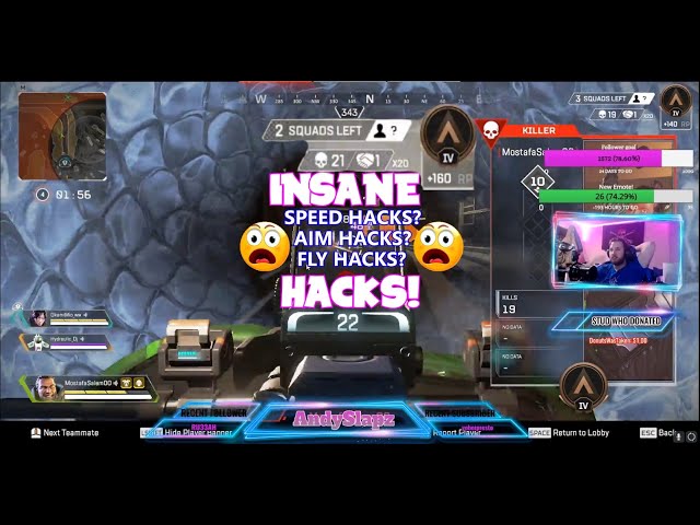 Most Insane HACKER EVER. Apex Legends Casting
