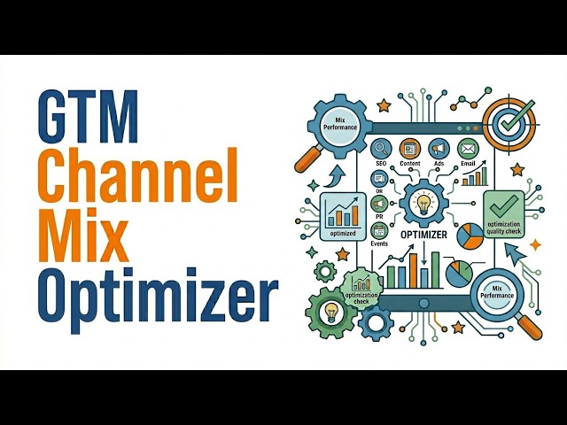 GTM Channel Mix Optimizer | How to build the right marketing channel mix for your budget