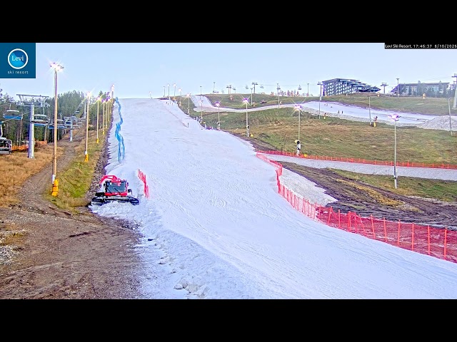 Levi Glacier Express lift and slopes | Levi Ski Resort | Finland