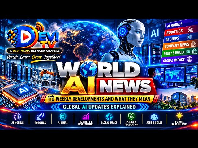 82E.🌍 WORLD AI NEWS: WEEKLY DEVELOPMENTS AND WHAT THEY MEAN-English