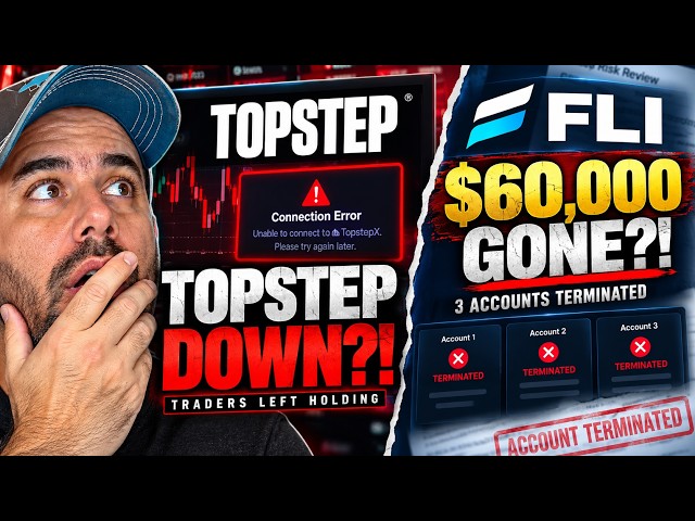Topstep X Went DOWN… Then This Prop Firm Terminated 3 Accounts