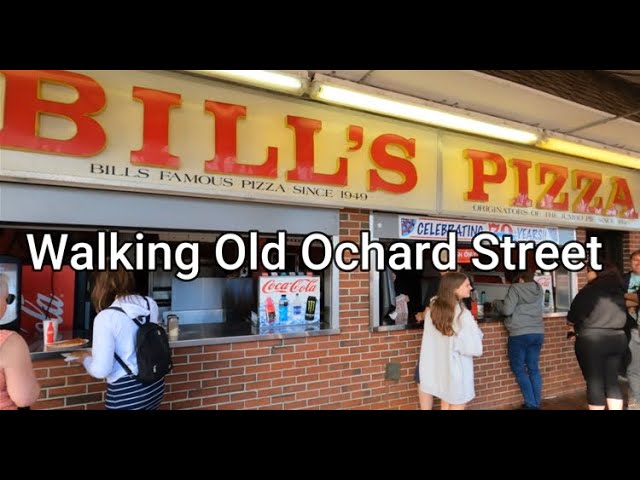 Walking And Exploring Old Orchard Street in OOB, Maine