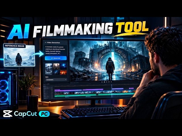 AI Filmmaking Tool: Turn Images Into a Cinematic Scene With CapCut PC