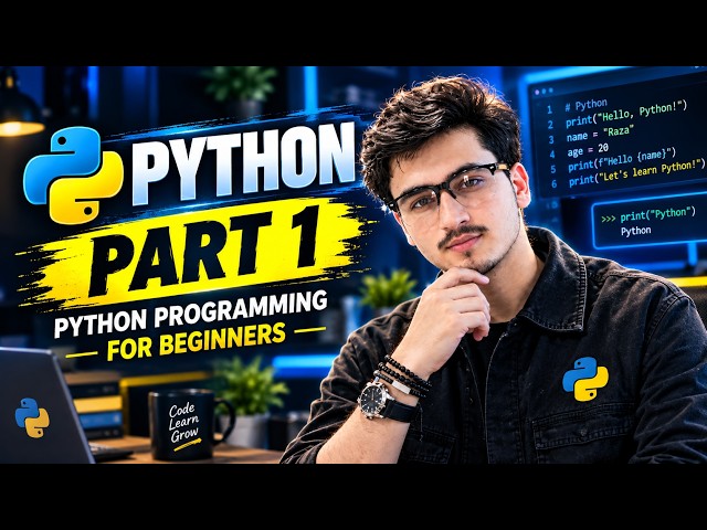 Python Programming Tutorial for Beginners | Part 1 | Learn Python from Scratch